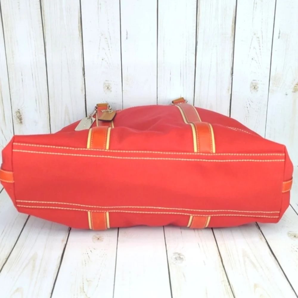 Coach Large Canvas Carryall Travel Tote
